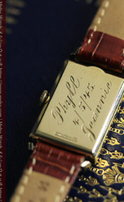 ロンジン 一目瞭然違いを楽しむアンティーク腕時計 【1945年頃】-W1612-14