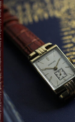 ロンジン 一目瞭然違いを楽しむアンティーク腕時計 【1945年頃】-W1612-3