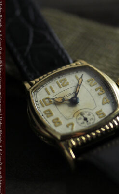 エルジン 経年の味と雰囲気が立つアンティーク腕時計 【1930年頃】-1