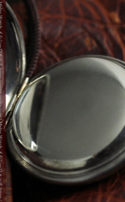 エルジンの蓋付きハンターケース・銀無垢アンティーク懐中時計【1900年頃】-P2355-15