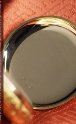 装飾美のウォルサム 14金無垢アンティーク懐中時計 【1900年頃】ダイヤモンド-P2357-20