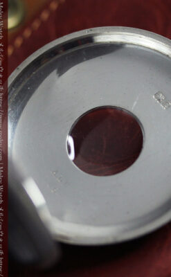 ウォルサムの小窓付き銀無垢アンティーク懐中時計【1905年頃】デミハンター-P2358-17