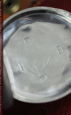 ウォルサムの小窓付き銀無垢アンティーク懐中時計【1905年頃】デミハンター-P2358-18