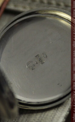 大型のハーフハンター ロンジンのアンティーク銀無垢懐中時計 【1896年製】-P2362-21