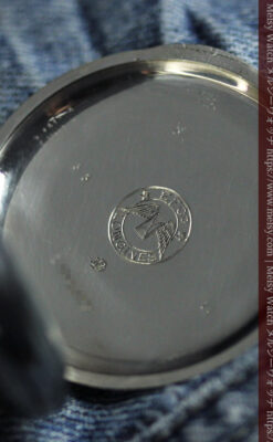 渋さが魅力のロンジンのアンティーク懐中時計 【1918年製】ハンターケース-P2364-21