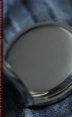 渋さが魅力のロンジンのアンティーク懐中時計 【1918年製】ハンターケース-P2364-22