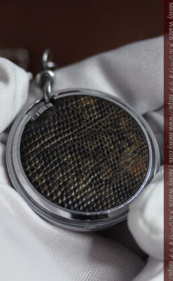 エニカのレトロでカジュアルな鎖付きアンティーク懐中時計【1930年頃】-P2368-15