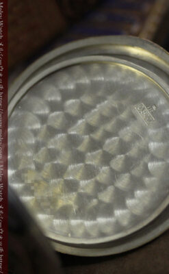 ロンジン昔の雰囲気そのままに ローズ色の銀無垢アンティーク懐中時計 【1936年製】-P2374-19