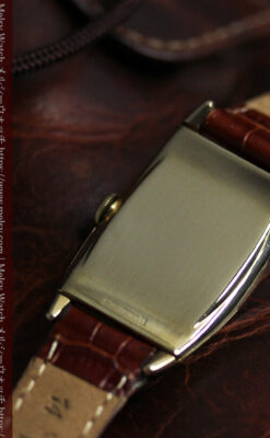 ウォルサム アンティーク腕時計 緩やかな曲線美 【1940年製】-W1028-11