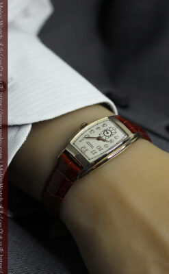 ウォルサム アンティーク腕時計 緩やかな曲線美 【1940年製】-W1028-15