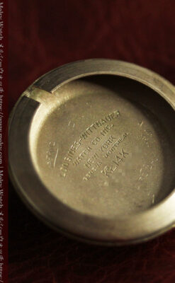 ロンジンのダイアモンドダイアル・金無垢アンティーク腕時計 【1949年製】-W1625-19