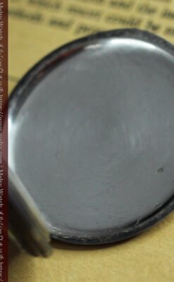 天使と戯れる ロンジンの銀無垢アンティーク懐中時計【1906年頃】-P2376-25