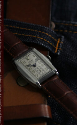 グリュエン 大人の遊べるカジュアルな100年物アンティーク腕時計 【1930年頃】-W1627-4