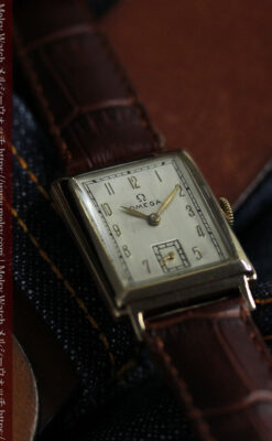 オメガのクラッシックなアンティーク腕時計 【1945年製】-W1632-10