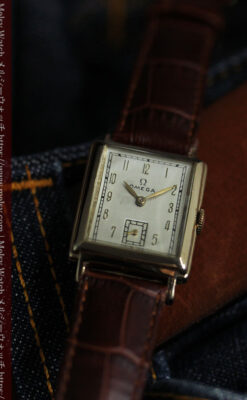 オメガのクラッシックなアンティーク腕時計 【1945年製】-W1632-11