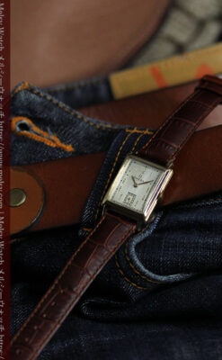 オメガのクラッシックなアンティーク腕時計 【1945年製】-W1632-12