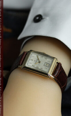 オメガのクラッシックなアンティーク腕時計 【1945年製】-W1632-19