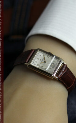 オメガのクラッシックなアンティーク腕時計 【1945年製】-W1632-3