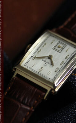 オメガのクラッシックなアンティーク腕時計 【1945年製】-W1632-8