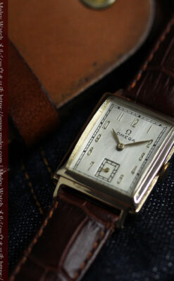 オメガのクラッシックなアンティーク腕時計 【1945年製】-W1632-9