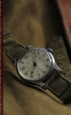 ミリタリーカジュアルな雰囲気を楽しむロンジンのアンティーク腕時計 【1946年製】-W1634-3