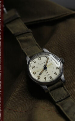 ミリタリーカジュアルな雰囲気を楽しむロンジンのアンティーク腕時計 【1946年製】-W1634-4