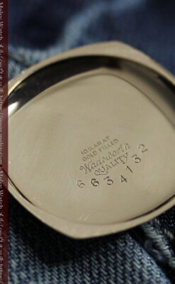 アメリカンレトロ感満載のエルジンのアンティーク腕時計 【1924年頃】-W1635-15