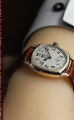 アメリカンレトロ感満載のエルジンのアンティーク腕時計 【1924年頃】-W1635-19