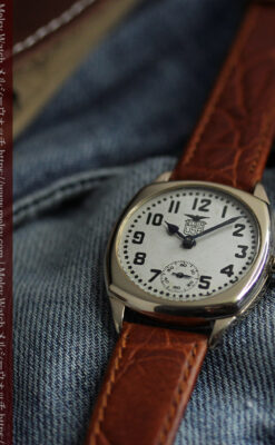 アメリカンレトロ感満載のエルジンのアンティーク腕時計 【1924年頃】-W1635-7