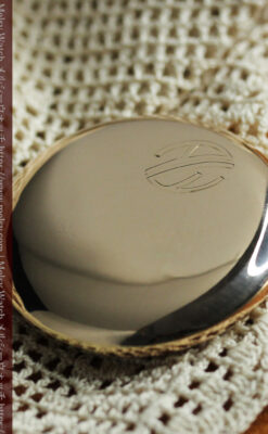 個性的な辛子色を楽しむイリノイのアンティーク懐中時計 【1920年頃】-P2381-10