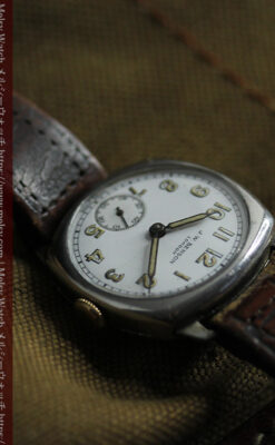 長い年月の熟成感を楽しめる英国ベンソンのアンティーク腕時計 【1930年頃】-W1637-12