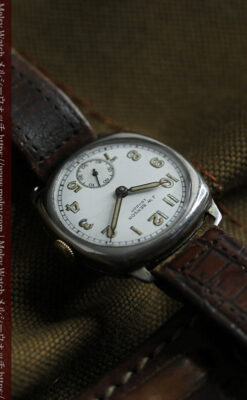 長い年月の熟成感を楽しめる英国ベンソンのアンティーク腕時計 【1930年頃】-W1637-13