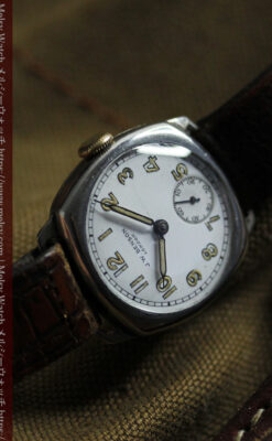 長い年月の熟成感を楽しめる英国ベンソンのアンティーク腕時計 【1930年頃】-W1637-14