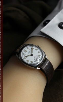 長い年月の熟成感を楽しめる英国ベンソンのアンティーク腕時計 【1930年頃】-W1637-24