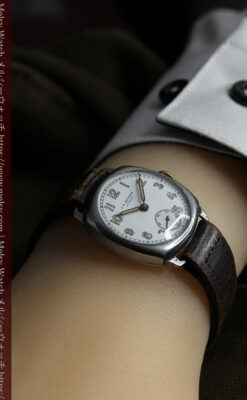 長い年月の熟成感を楽しめる英国ベンソンのアンティーク腕時計 【1930年頃】-W1637-25