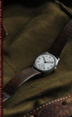 長い年月の熟成感を楽しめる英国ベンソンのアンティーク腕時計 【1930年頃】-W1637-5