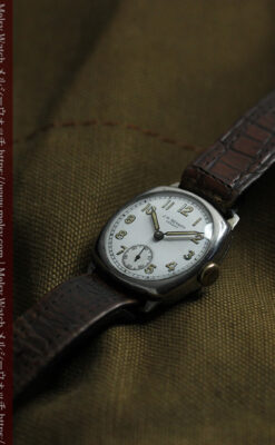 長い年月の熟成感を楽しめる英国ベンソンのアンティーク腕時計 【1930年頃】-W1637-8