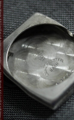 ロレックス・チューダーの味のある縦長アンティーク腕時計 【1940年頃】-W1638-23