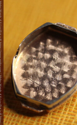 ルビー&ダイヤ 華のあるブローバの女性用アンティーク金無垢腕時計 【1941年製】箱付き-W1643-24