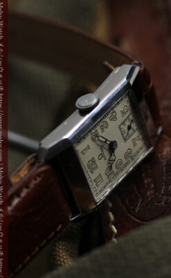 カジュアルさが魅力 クセのあるオメガのアンティーク腕時計-W1659-10