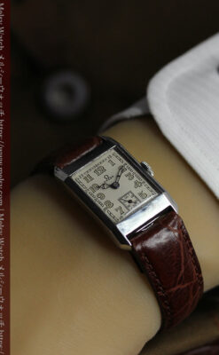 カジュアルさが魅力 クセのあるオメガのアンティーク腕時計-W1659-18