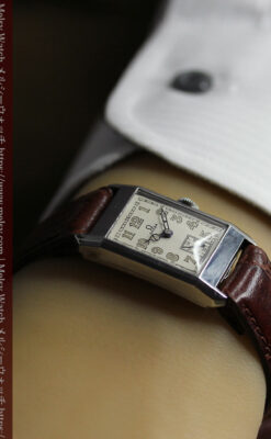 カジュアルさが魅力 クセのあるオメガのアンティーク腕時計-W1659-19