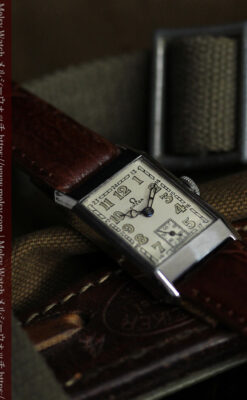 カジュアルさが魅力 クセのあるオメガのアンティーク腕時計-W1659-8