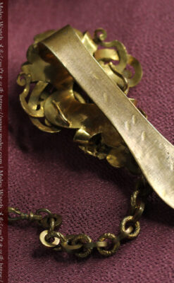 豪華な飾り付き オメガの18金無垢アンティーク懐中時計 【1911年製】-P2388-20