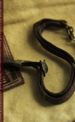 希少なティファニーの懐中時計 繊細で立体的な装飾が美しい銀無垢ケース 【1900年頃】-P2389-25