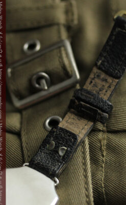 ロンジン 100年の風格漂う希少八角形の銀無垢アンティーク腕時計 【1916年頃】-W1661-17