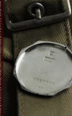 ロンジン 100年の風格漂う希少八角形の銀無垢アンティーク腕時計 【1916年頃】-W1661-21