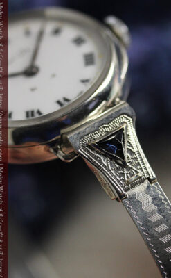 非常に珍しく希少なロレックス 銀無垢アンティーク腕時計 【1923年頃】-W1663-10