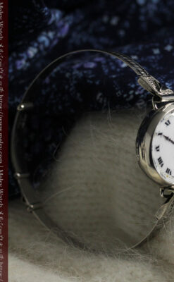 非常に珍しく希少なロレックス 銀無垢アンティーク腕時計 【1923年頃】-W1663-14