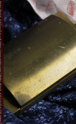 総金無垢ロンジンの女性用アンティーク腕時計 ダイヤモンド62石 【1950年頃】-W1664-16